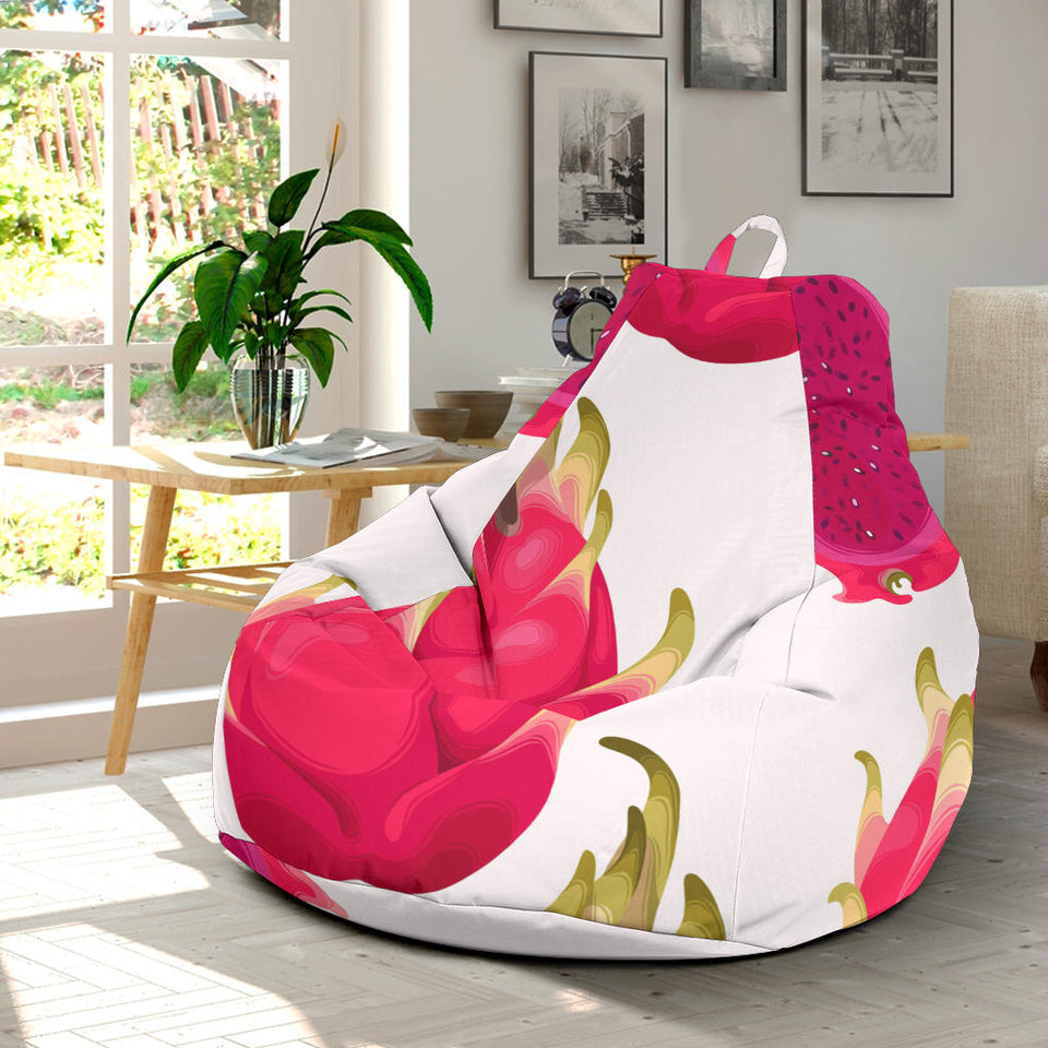 Dragon Fruits Design Pattern Bean Bag Cover