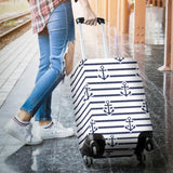 Anchor Rope Nautical  Pattern Luggage Covers