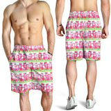 Teddy Bear Pattern Print Design 04 Men Shorts