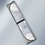 Sweet Dreams Sheep Pattern Car Sun Shade