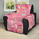 Pink donut glaze candy pattern Recliner Cover Protector
