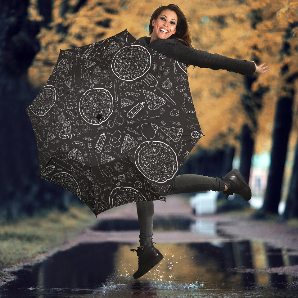 Pizza Pattern  Umbrella
