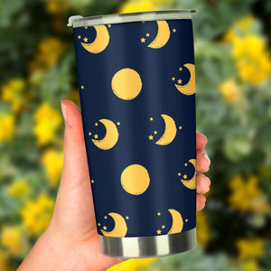 Moon Star Pattern Tumbler