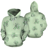 Broccoli Sketch Pattern Men Women Pullover Hoodie