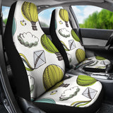 Hot Air Balloon Bird Cloud Pattern Universal Fit Car Seat Covers