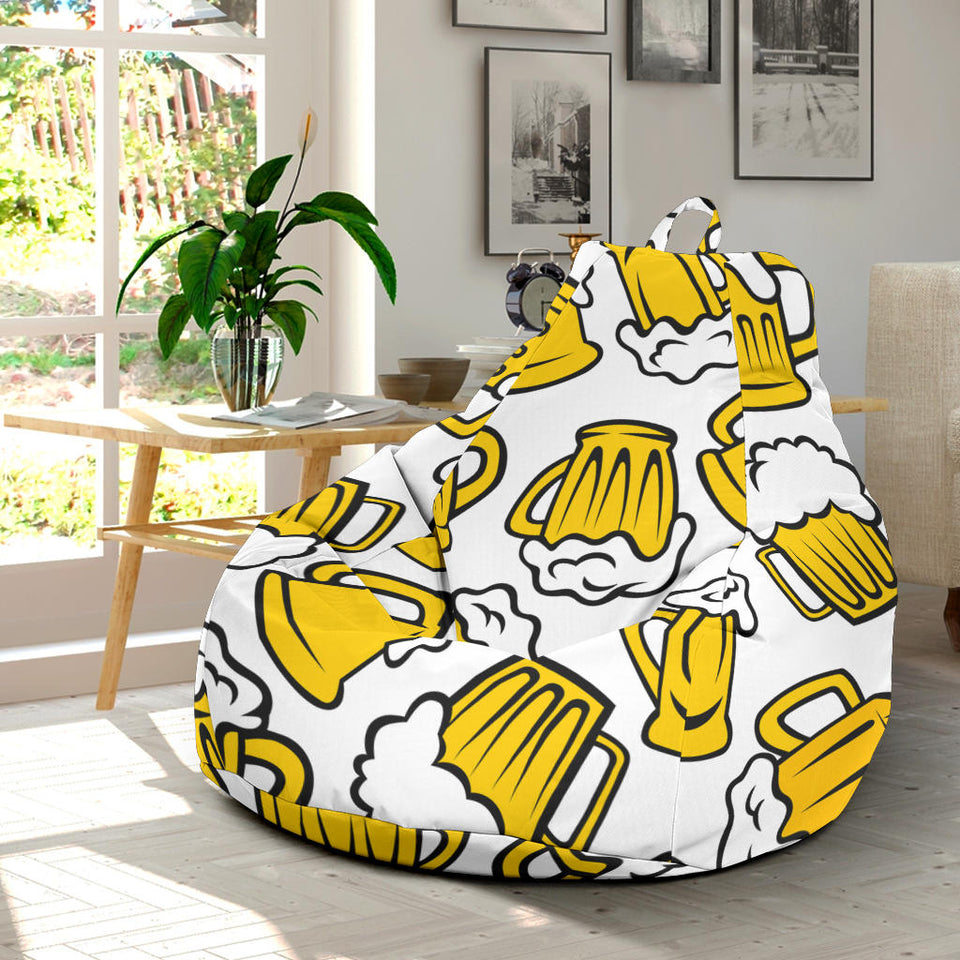 Beer Design Pattern Bean Bag Cover