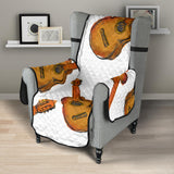 Paint Guitar Pattern Chair Cover Protector