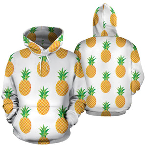 Pineapples Pattern Men Women Pullover Hoodie