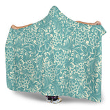 Classic Hand Drawn Grape Pattern Hooded Blanket