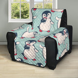 Cute Penguin pattern Recliner Cover Protector