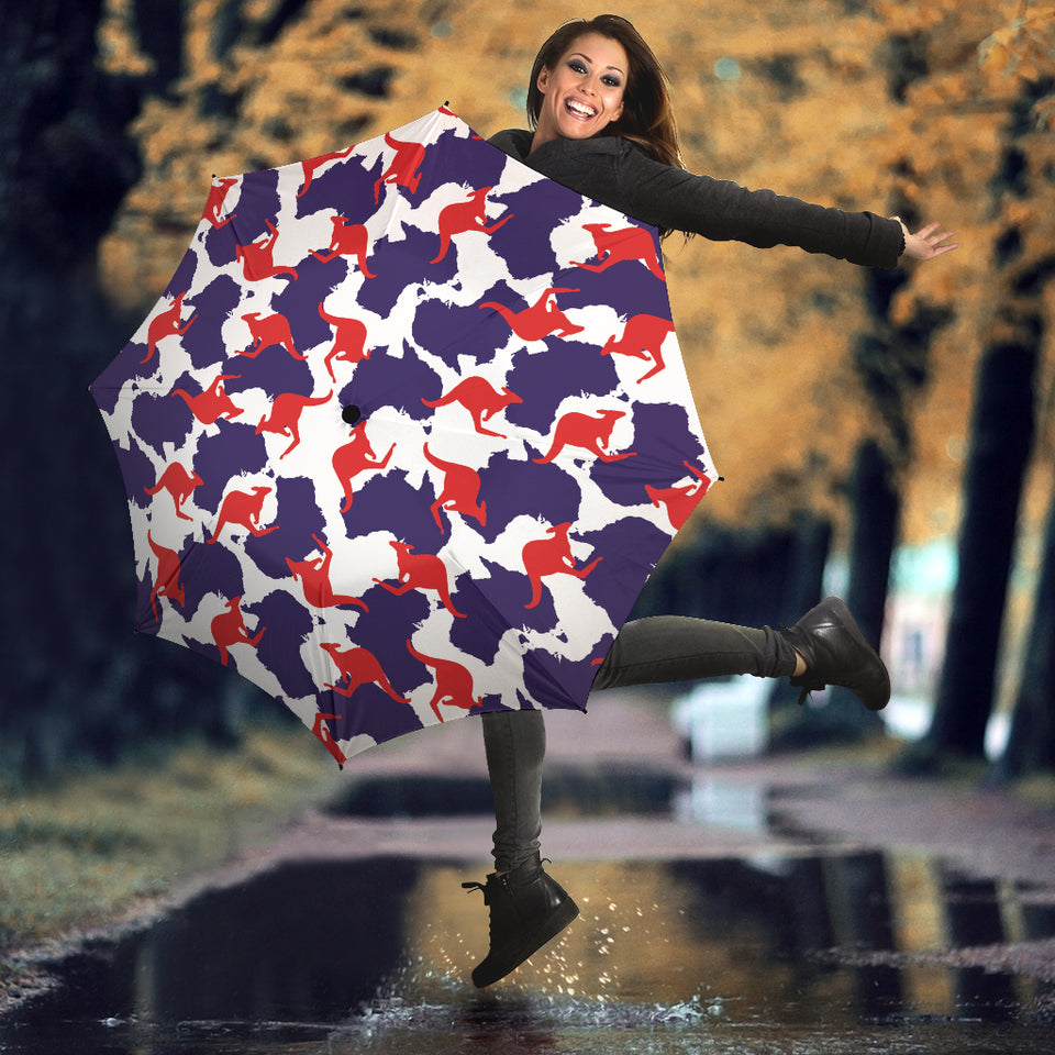 Kangaroo Australian Pattern Umbrella