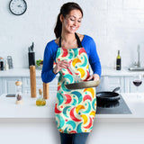 Colorful Moon Pattern Adjustable Apron