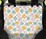 Colorful Onions White Background Dog Car Seat Covers