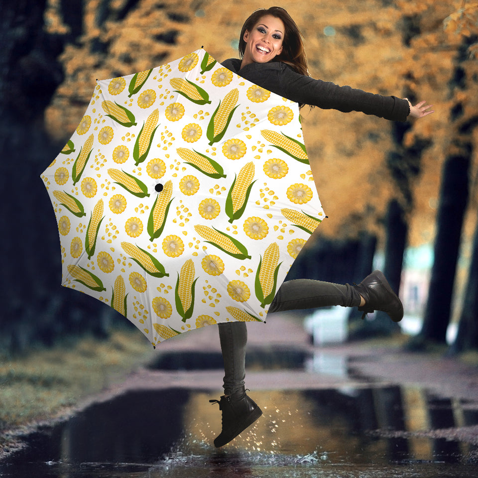 Corn Pattern Print Design 05 Umbrella