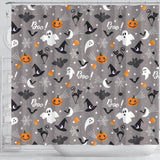 Halloween Design Pattern Shower Curtain Fulfilled In US