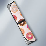 Colorful Donut Pattern Car Sun Shade