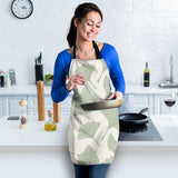 Ginkgo Leaves Pattern Adjustable Apron