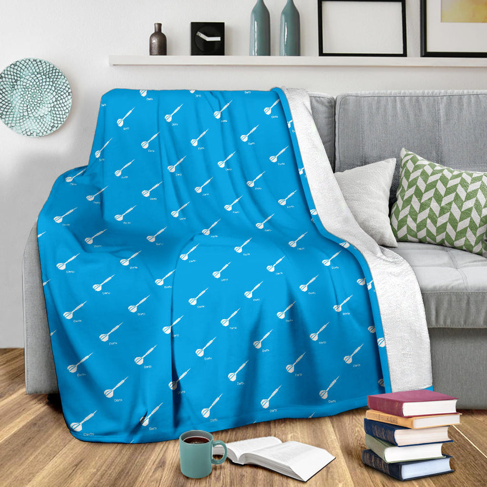 Darts Pattern Print Design 05 Premium Blanket