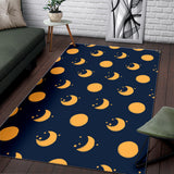 Moon Star Pattern Area Rug