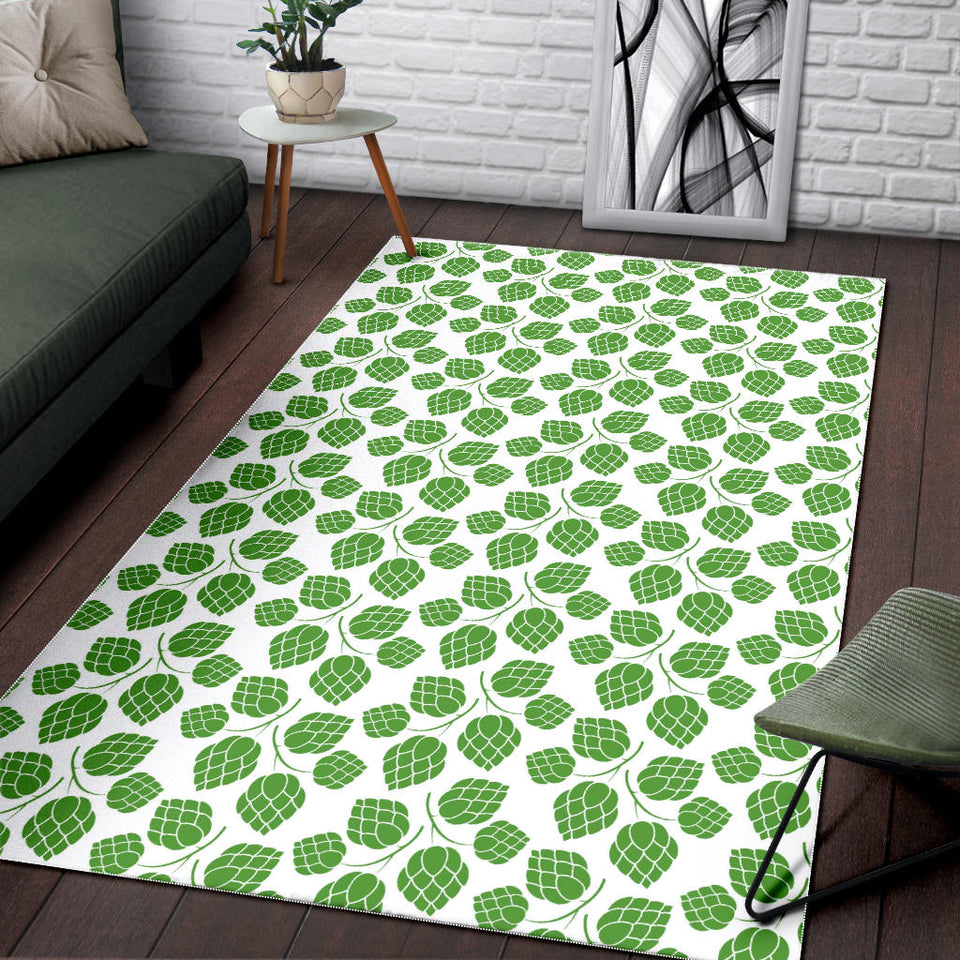 Hop Patternn Background Area Rug