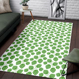 Hop Patternn Background Area Rug