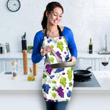 Grape Pattern Adjustable Apron