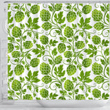 Hop Design Pattern Shower Curtain Fulfilled In US