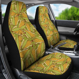 Corn Pattern Print Design 01 Universal Fit Car Seat Covers