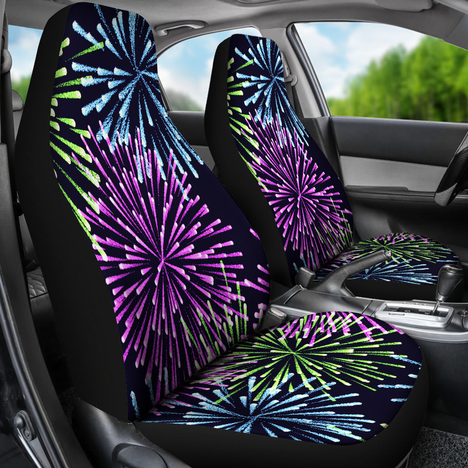 Fireworks Car Seat Covers