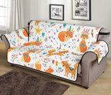 cute tribal fox pattern Sofa Cover Protector