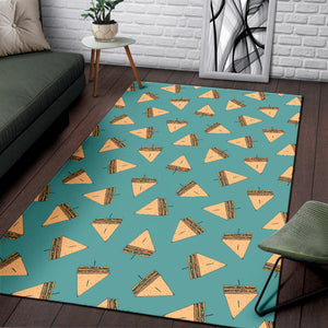 Sandwich Pattern Print Design 03 Area Rug