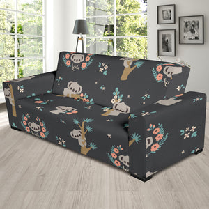 Cute Koala Pattern Sofa Slipcover