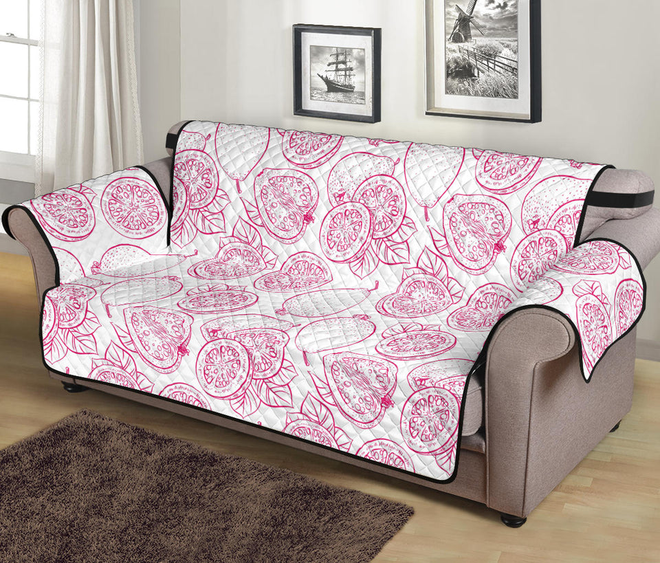 Sketch guava pattern Sofa Cover Protector