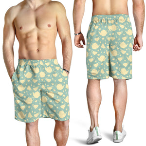 Tea pots Pattern Print Design 02 Men Shorts