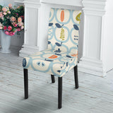 Apples Leaves Pattern Dining Chair Slipcover