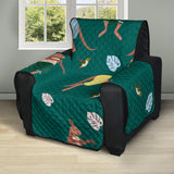 Kangaroo leaves pattern Recliner Cover Protector