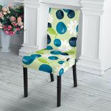 Blueberry Flower Pattern Dining Chair Slipcover