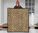 Leopard Skin Print Premium Quilt