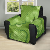 Broccoli pattern green background Recliner Cover Protector