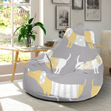 Cute Dachshund Dog Pattern Bean Bag Cover