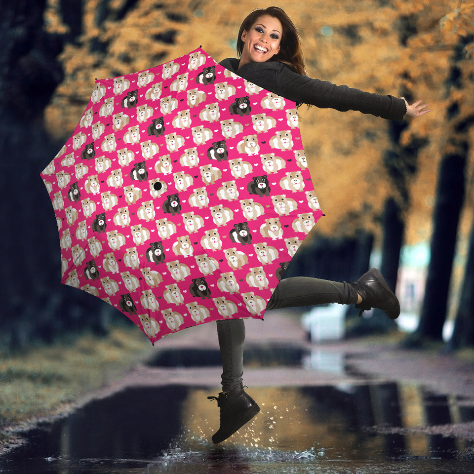 Guinea Pig Pattern Print Design 01 Umbrella