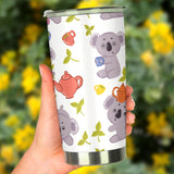 Cute Koalas Teapots Tea Tumbler