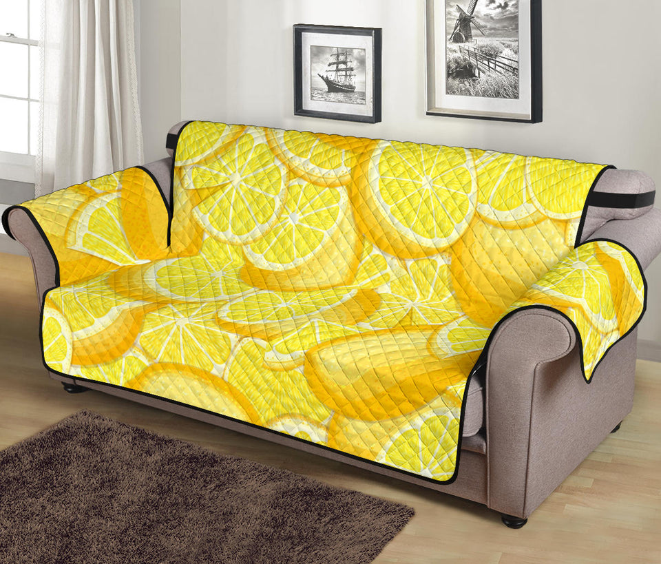 lemon pattern Sofa Cover Protector