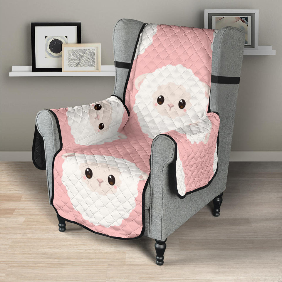 Cute sheep pattern Chair Cover Protector
