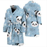 Cute Panda Pattern Men'S Bathrobe