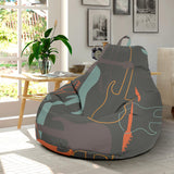 Electric Guitars Pattern Bean Bag Cover