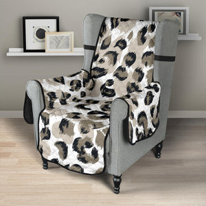 Leopard skin print pattern Chair Cover Protector