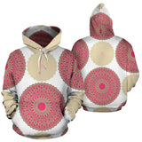Circle Indian Pattern Men Women Pullover Hoodie