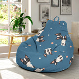 Cute Boston Terrier Dog Spattern Bean Bag Cover