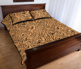 Bengal tigers pattern Quilt Bed Set